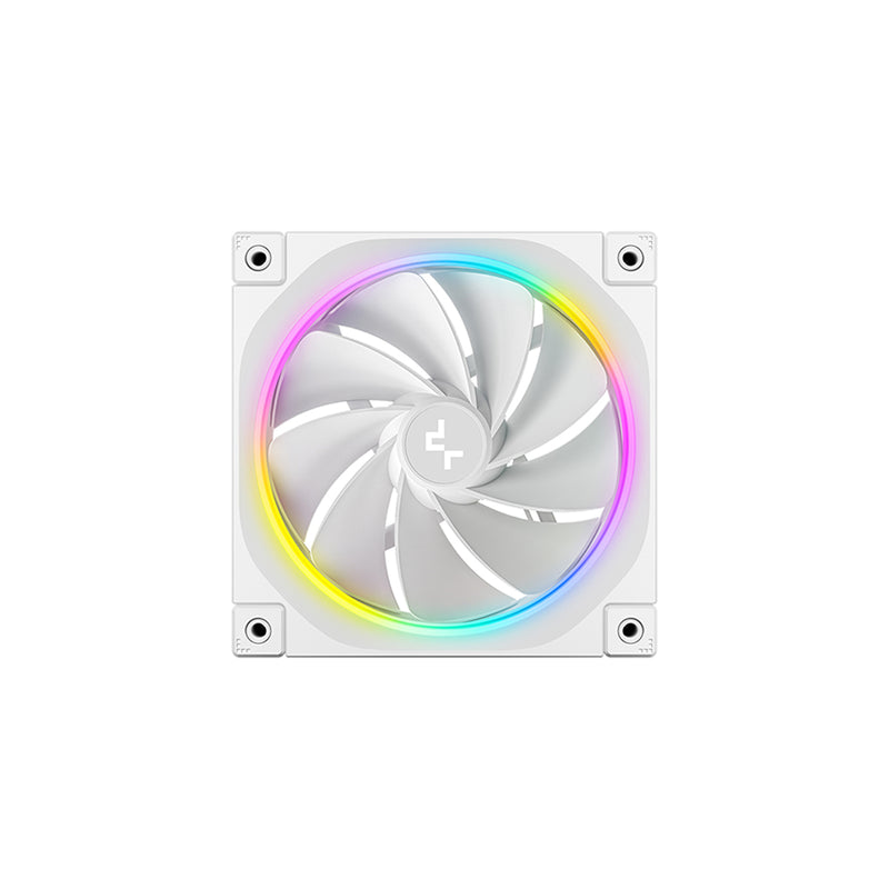 DeepCool FL12R 3-in-1 3x120mm Unique ARGB Fans (Black, White)