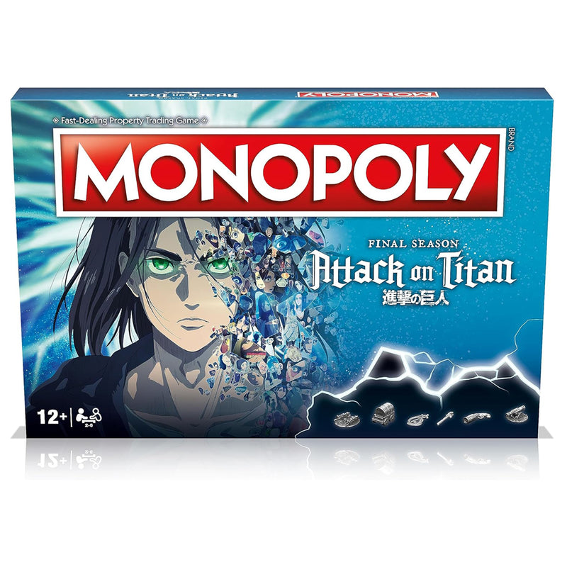Monopoly Attack on Titan Final Season Board Game
