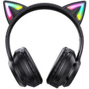 Onikuma B90 RGB Cat Ear Wireless Gaming Headset (Gradient Purple, Pink, Black)