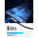 UGreen Right Angle USB-A to USB-C Data Cable - 1M (Space Gray)