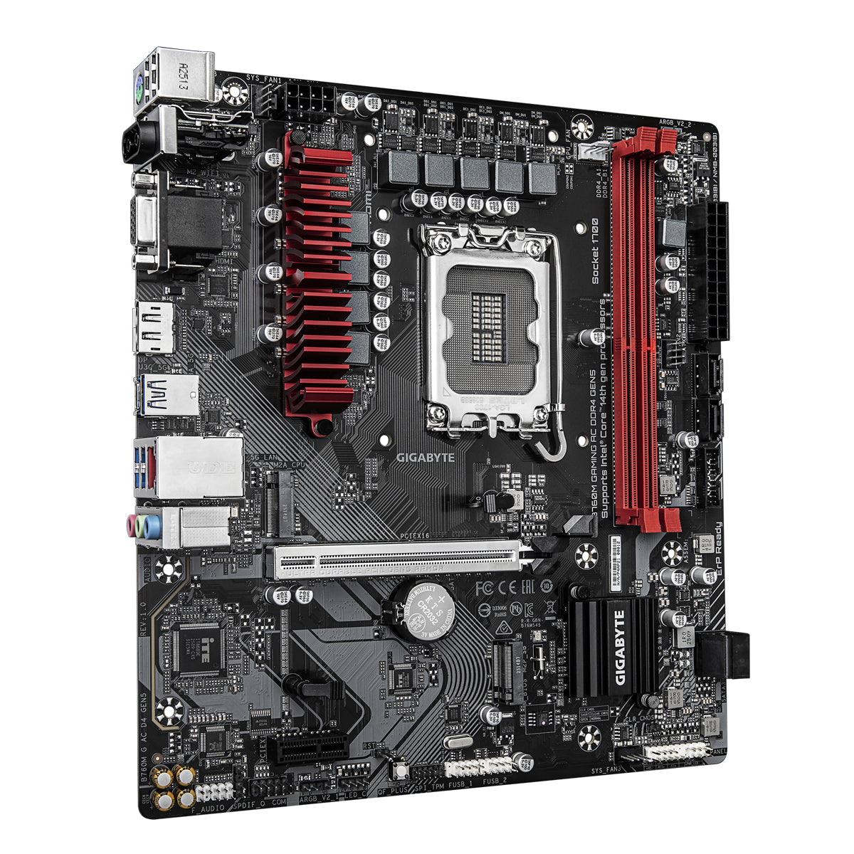 Gigabyte B760M Gaming AC DDR4 Gen5 Intel Motherboard