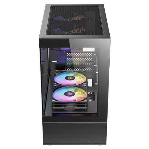 Antec CX200M RGB Elite Micro-ATX | ITX Mini-Tower Gaming Case (Black)
