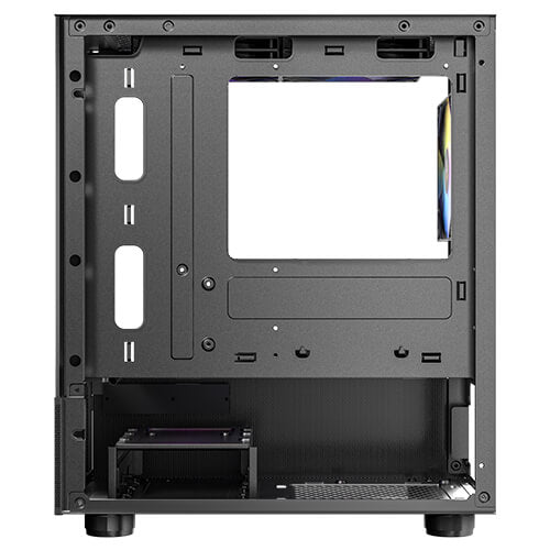 Antec CX200M RGB Elite Micro-ATX | ITX Mini-Tower Gaming Case (Black)