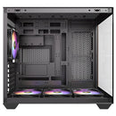 Antec CX800 Wood ARGB Dual Chamber Mid-Tower PC Gaming Case (Black)