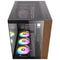 Antec CX800 Wood ARGB Dual Chamber Mid-Tower PC Gaming Case (Black)