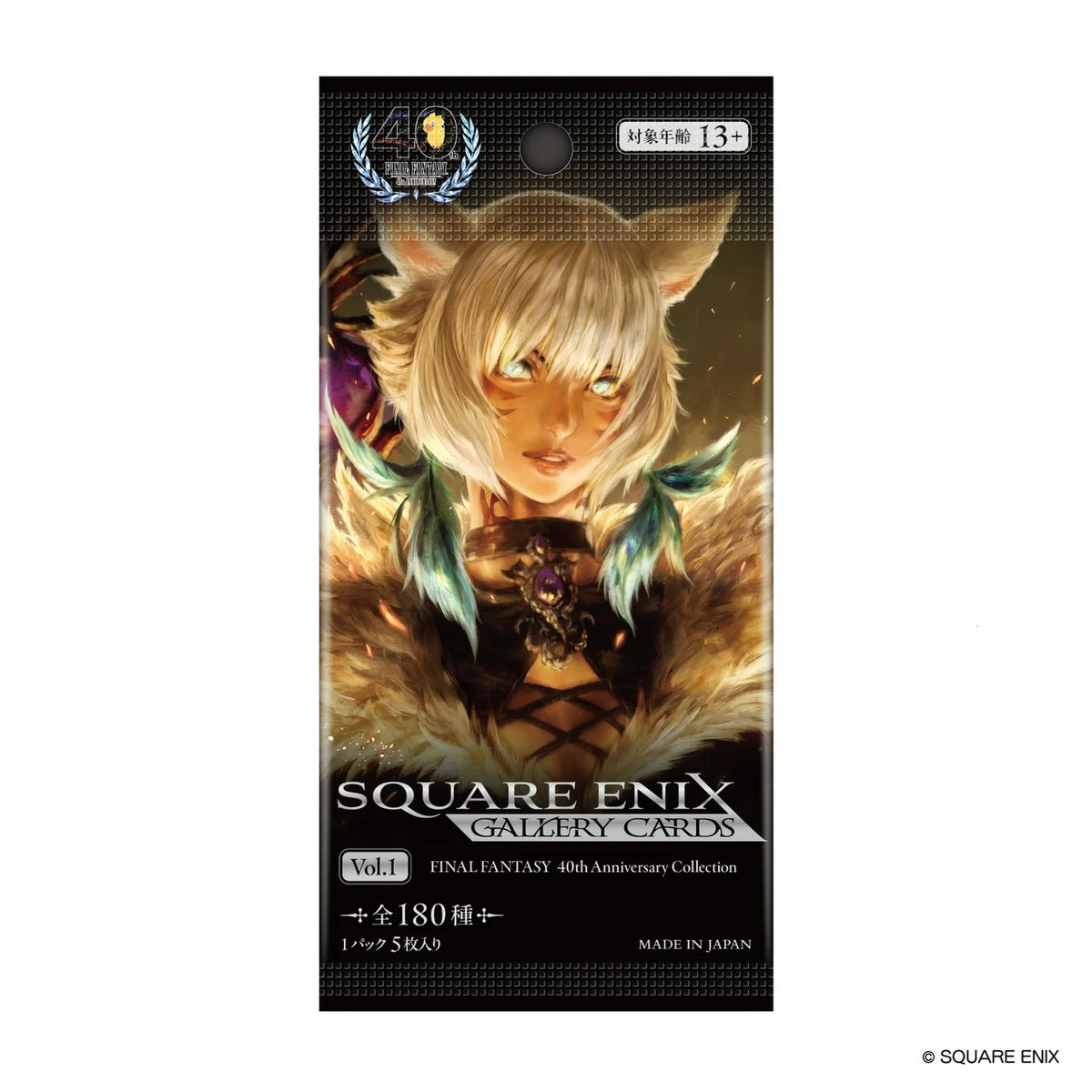 Square Enix Gallery Cards Vol. 01 - Final Fantasy 40th Anniversary Collection (Display Box)