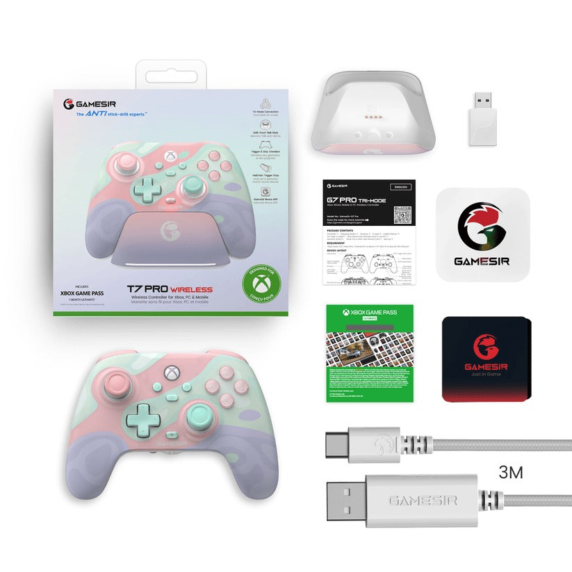 GameSir T7 Pro Wireless Controller for Xbox / PC / Mobile (Sugar Whirl)