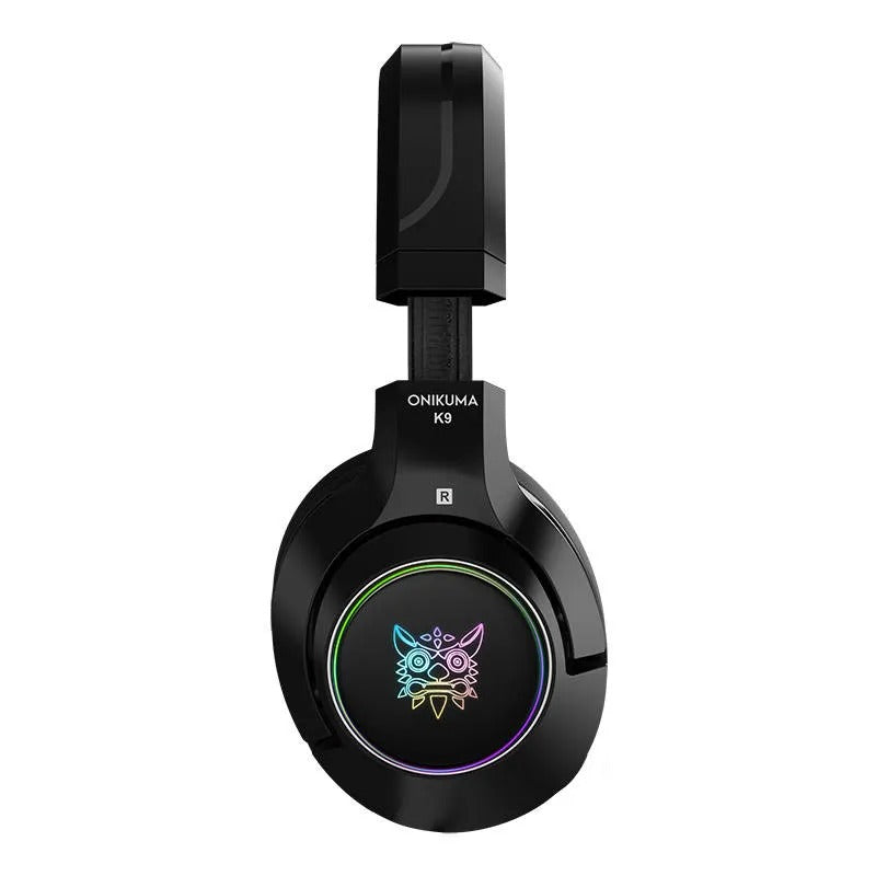 Onikuma K9 RGB Noise Canceling Gaming Headset With Microphone (Black)