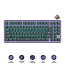 Royal Kludge RK X87 Single-Mode RGB 86 Keys Hot Swappable Mechanical Keyboard Blackberry Mousse (Creamy Switch)