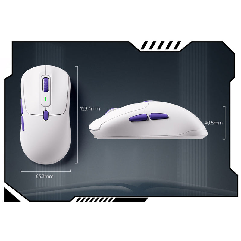 Akko Pulse 01 8K Gaming Mouse (White)