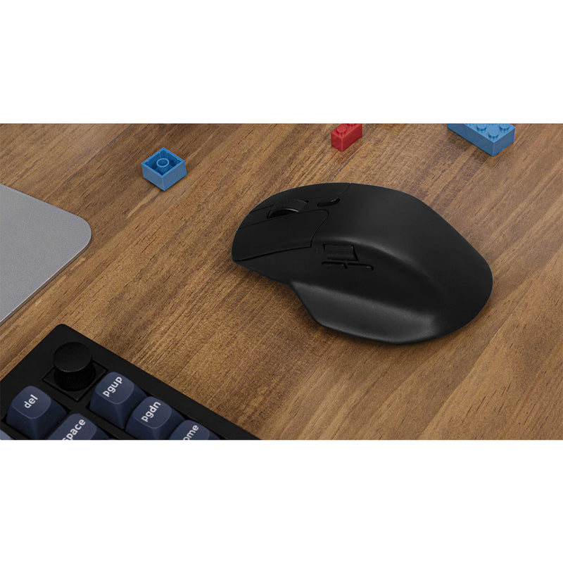 Keychron M6 Wireless Mouse (Black, White) (M6-A1, M6-A3)