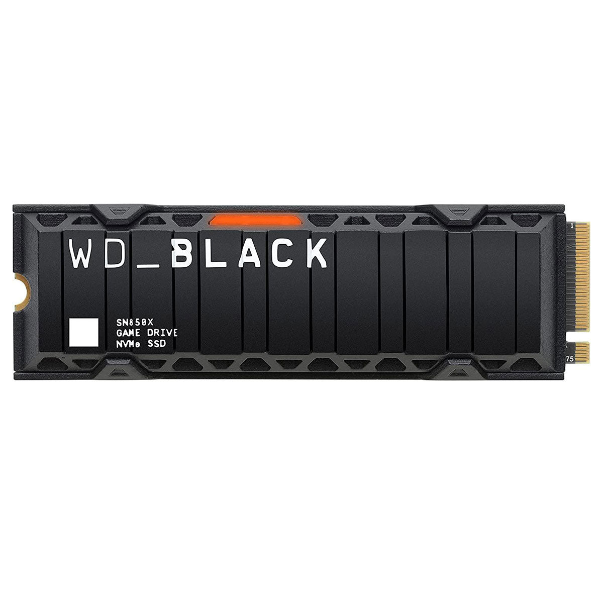 WD Black SN850X 1TB NVME Internal Gaming SSD With Heatsink Compatible W/ PS5 (WDS100T2XHE)