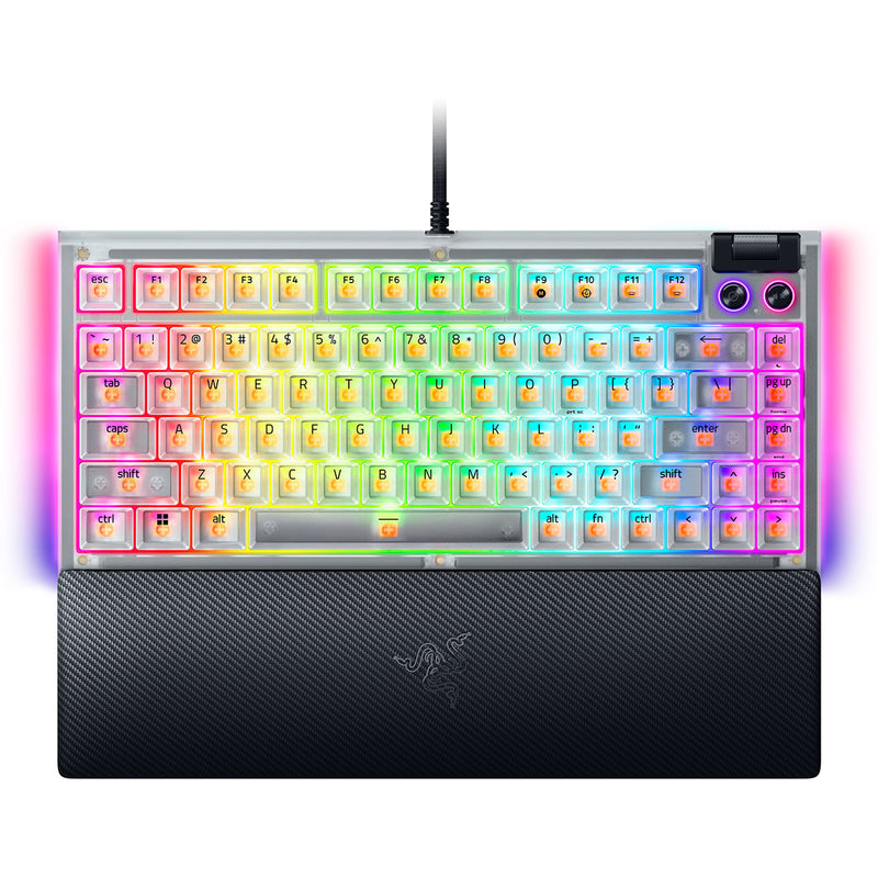 Razer BlackWidow V4 75% Hot-Swappable Mechanical Gaming Keyboard
