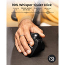 ProtoArc EM05 NL Ergonomic Vertical Wireless Trackball Mouse