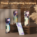 Ajazz AK35I V4 RGB Tri-Mode 100% 104-Keys Gasket-mounted Hot-Swappable Mechanical Keyboard