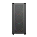 Trendsonic Breeze Mesh Front/TG Side Panel ATX PC Case with 4x Fixed Color Fan
