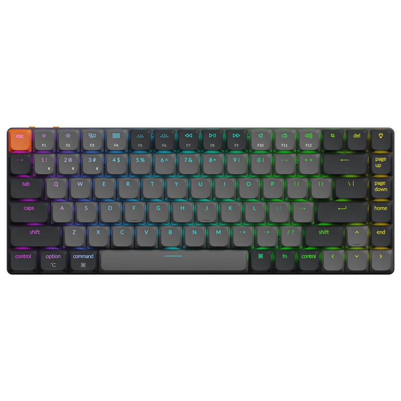 Keychron K3 MAX QMK/VIA RGB Backlight Compact Wireless Mechanical Keyboard Version 3 - Black/Grey 