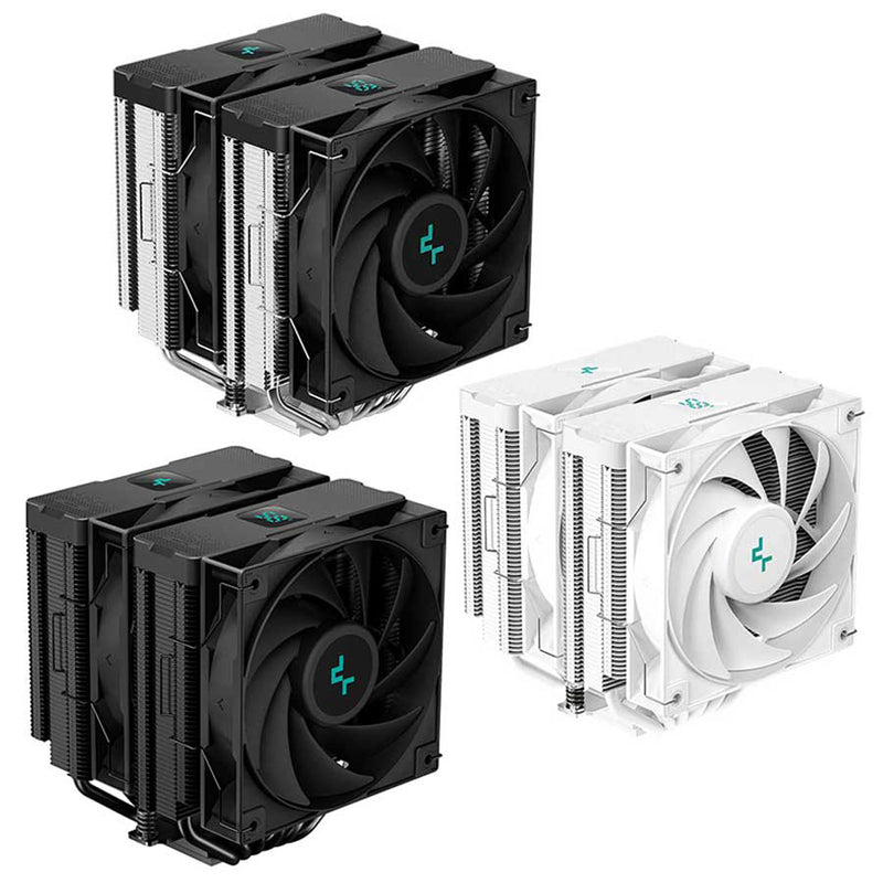 Deepcool AG620 Digital Dual-Tower CPU Cooler With A Display