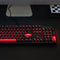 Keychron Lemokey X3 QMK/VIA Red Backlight TKL Wired Mechanical Gaming Keyboard (Red Switch, Brown Switch) (X3-A1, X3-A3)