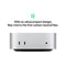 Apple Mac Mini M4 Chip with 10-core CPU and 10-core GPU 16GB Unified Memory + 256GB SSD Wi-Fi + Ethernet (Silver) (MU9D3PP/A)