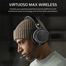 Corsair Virtuoso Max Wireless High-Fidelity Gaming Headset (Silver, Carbon)