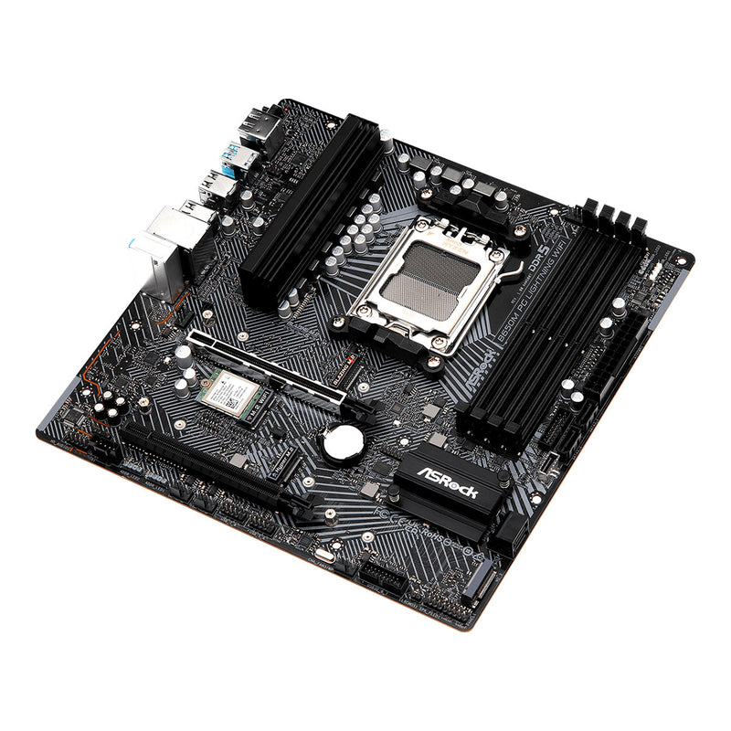 Asrock B650M PG Lightning Wifi DDR5 Phantom Gaming AM5 Motherboard