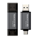 TeamGroup X1 128GB USB 3.2 Gen1 Type-C & Type-A 100MB/s Read Flash Drive (TX13128GC01)