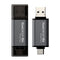 TeamGroup X1 128GB USB 3.2 Gen1 Type-C & Type-A 100MB/s Read Flash Drive (TX13128GC01)