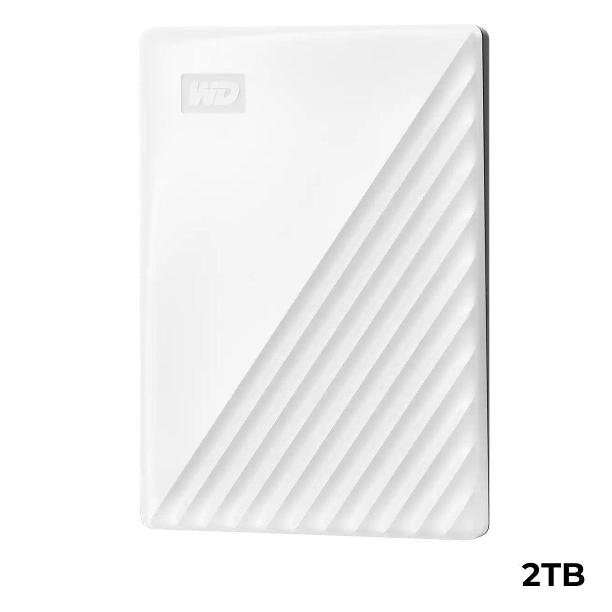 WD My Passport Portable External HDD (White)