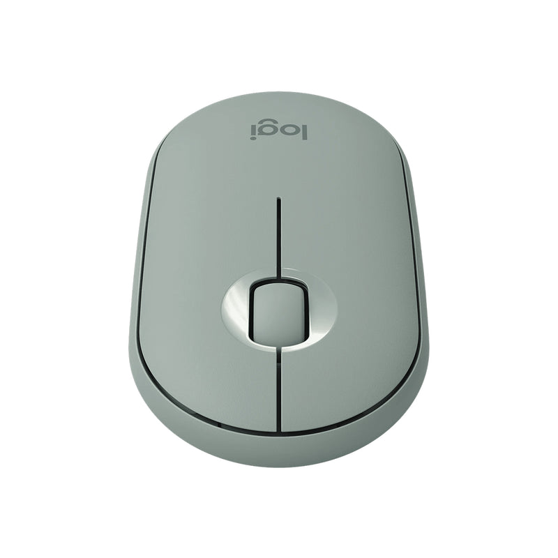 LOGITECH PEBBLE M350 WIRELESS MOUSE (EUCALYPTUS) - DataBlitz