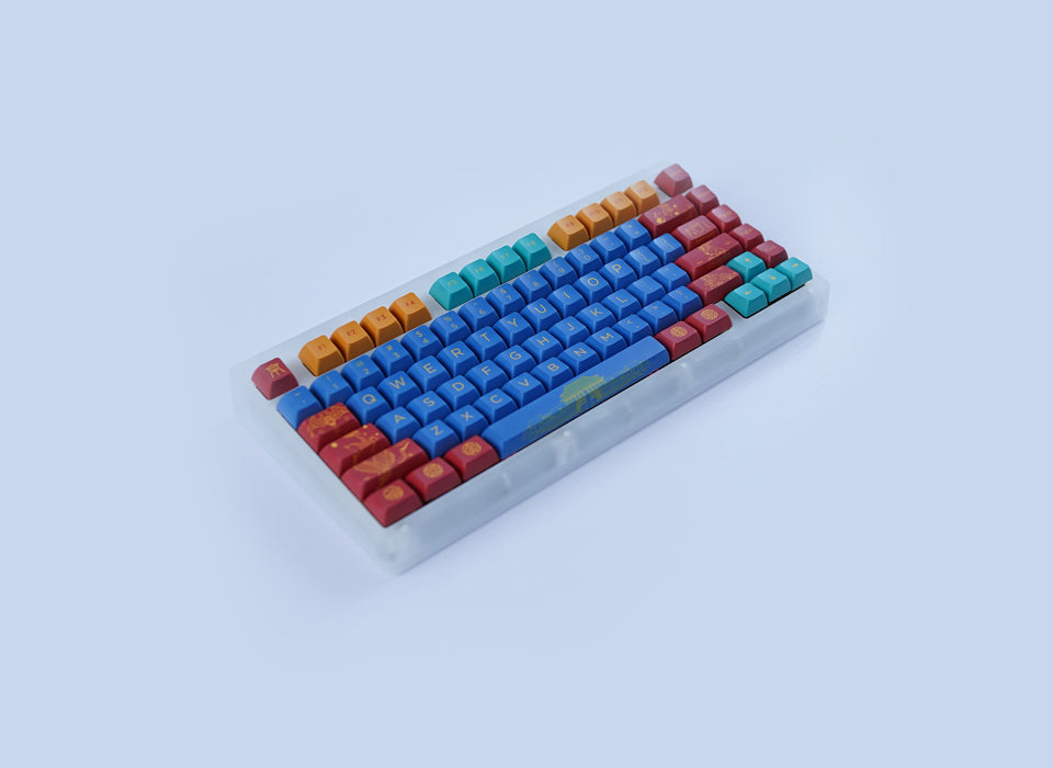 Akko World Tour Beijing Keycap Set JDA Profile 135 Keys