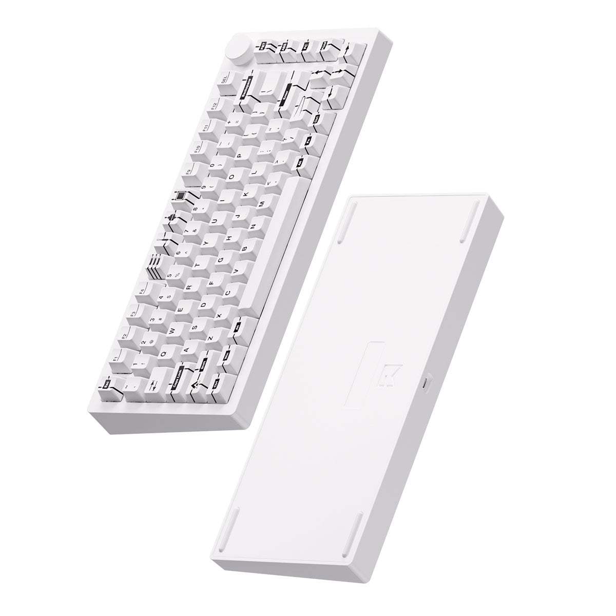 MonsGeek M1 V5 VIA The Runner System Aluminum Case Multi-Mode RGB Hot-Swappable Mechanical Keyboard