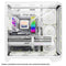 Coolman Zentra Luxe ATX Vision PC Case (Black, White)