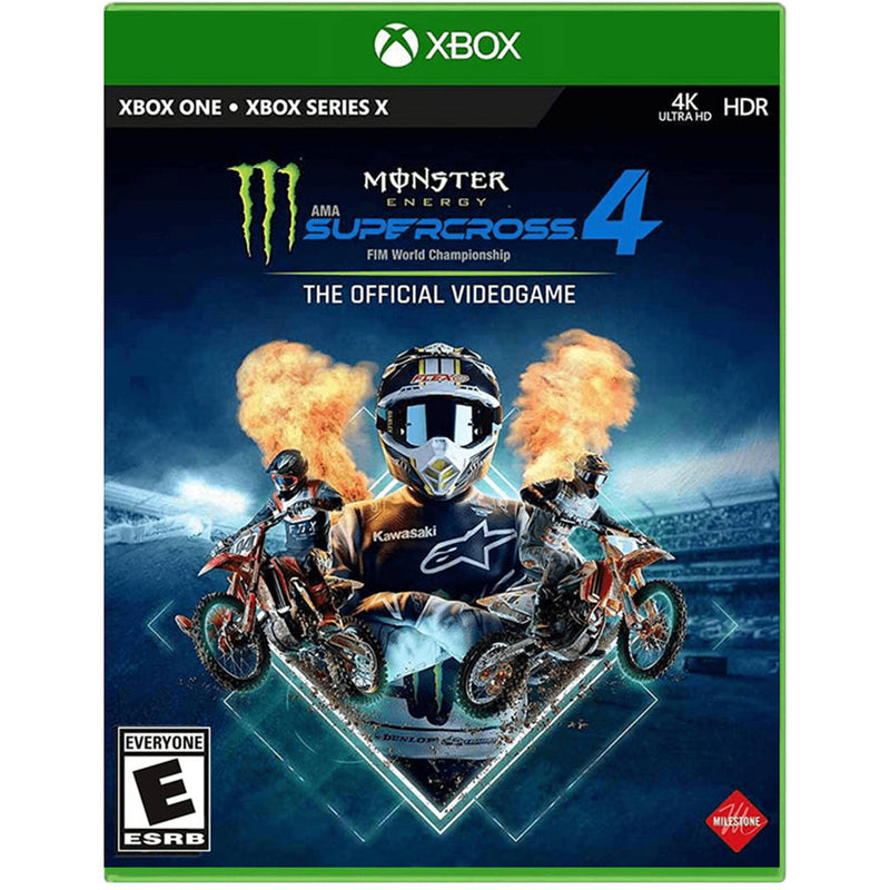 XBOXONE MONSTER ENERGY SUPERCROSS 4 FIM WORLD CHAMPIONSHIP THE OFFICIAL VIDEOGAME (US) (ENG/FR)