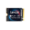 Lexar PLAY 1TB 2230 PCIe Gen4x4 M.2 2230 NVMe SSD (LNMPLAY001T-RNNNG)