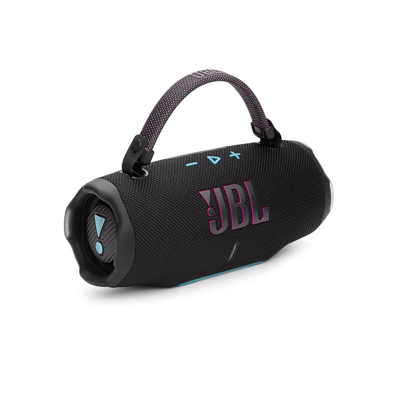 JBL Charge 6 Portable Waterproof & Drop-Proof Bluetooth Speaker (Purple, Red, Sand, Squad, White, Black, Blue, Funky Black, Pink)