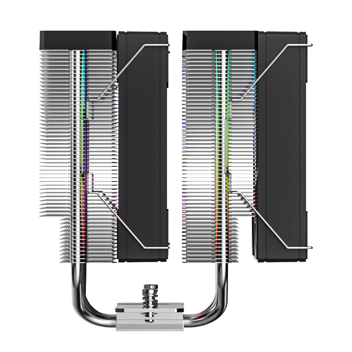 ID-Cooling Frozn A620 Pro SE ARGB Twin Tower CPU Cooler with 2x120mm PWM FAN (Black)