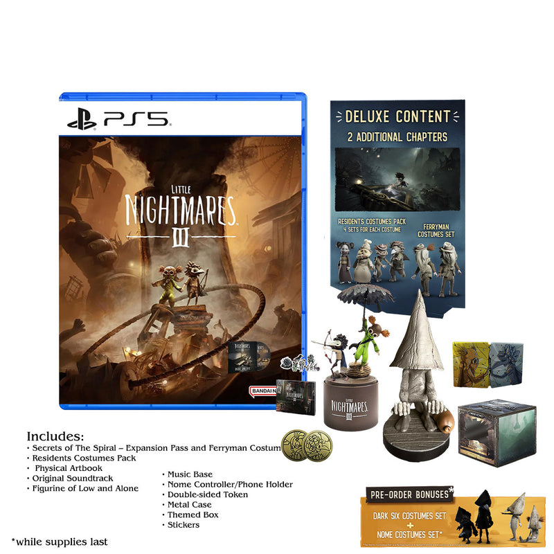 PS5 Little Nightmares III Spiral Premium Collectors Edition (Asian)