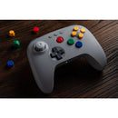 8BitDo 64 2.4G Wireless Controller for Original N64 Console / Analogue 3D / Windows (Grey) (81HK)