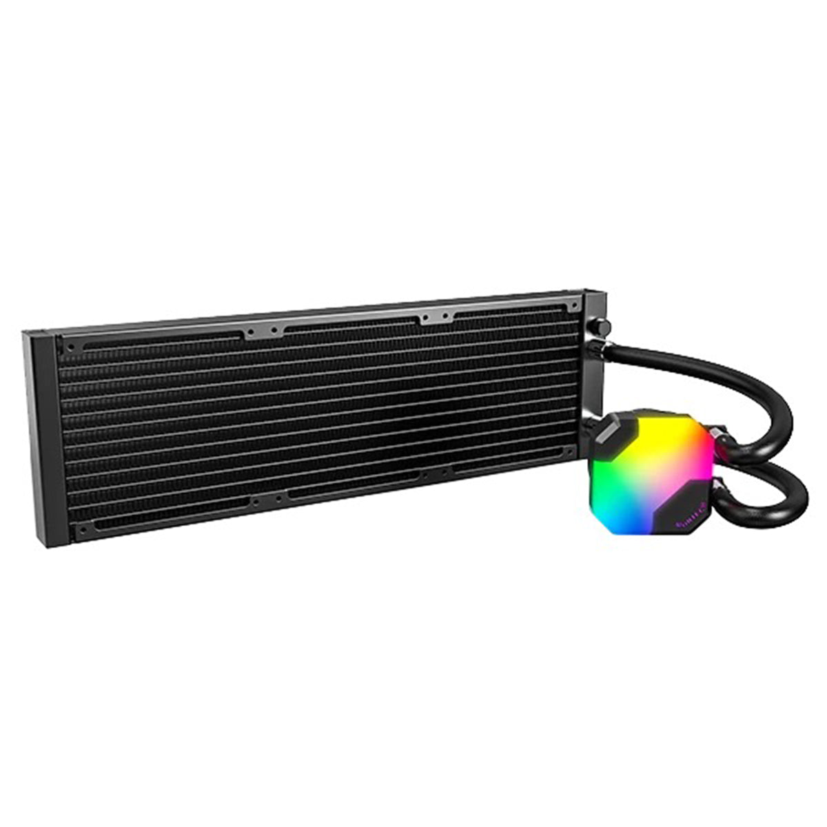Montech HyperFlow ARGB 360 AIO CPU Liquid Cooler (White)