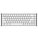 Ajazz ALUX68 Max RGB Wired 68-Keys Aluminum CNC Case Hot-Swappable Mechanical Keyboard (White) (Kotec Switch)