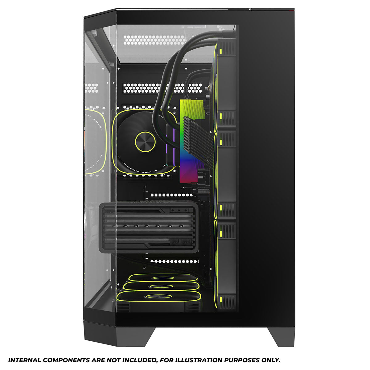 Coolman Zentra Luxe ATX Vision PC Case | DataBlitz