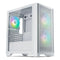 Tecware NEO M2 TG High Airflow Matx Case Tempered Glasse PC Case (White)