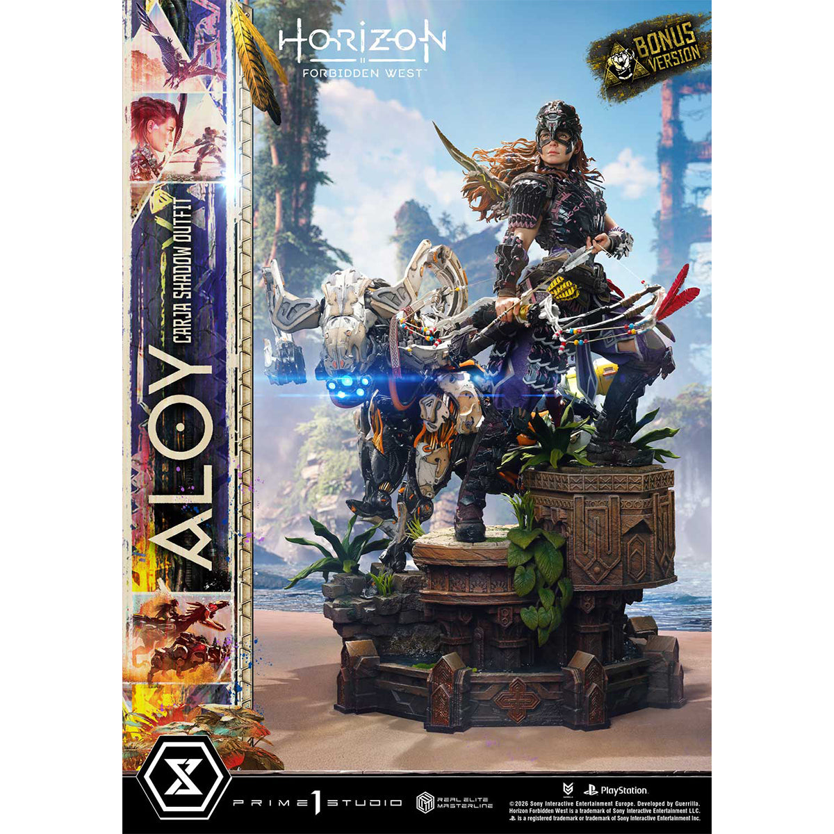 Real Elite Masterline Horizon Forbidden West Aloy Carja Shadow Outfit