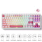 Akko TAC87 Prunus Lannesiana Multi-Mode RGB Hot-Swappable Mechanical Keyboard (Akko Stellar Rose Switch)