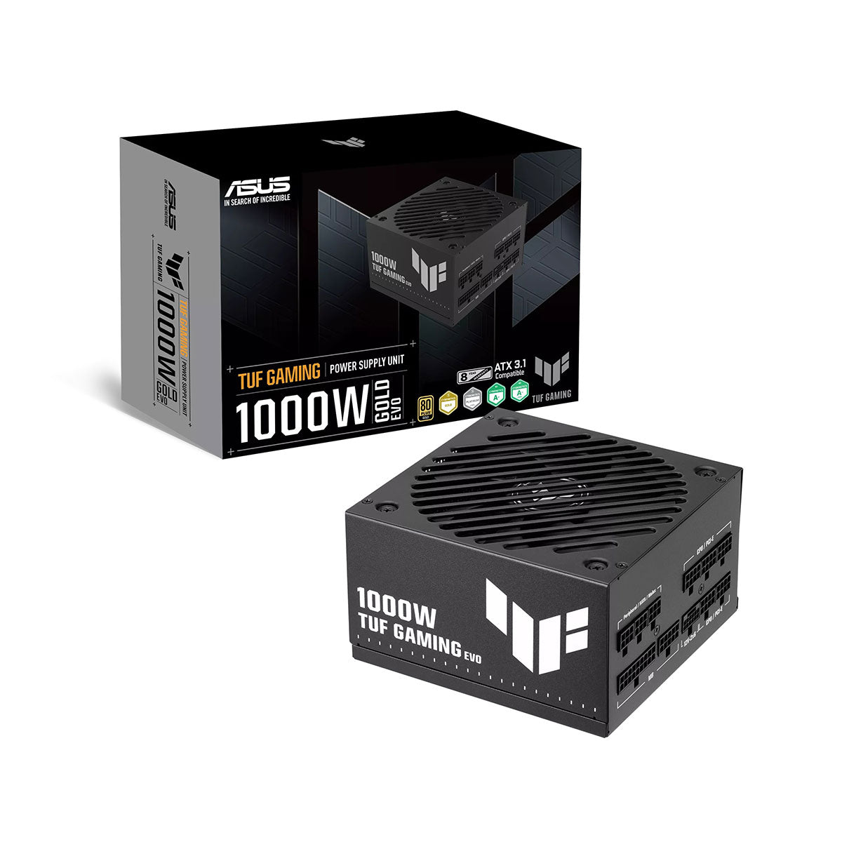 ASUS TUF Gaming 1000W 80+ Gold Evo ATX 3.1 Power Supply