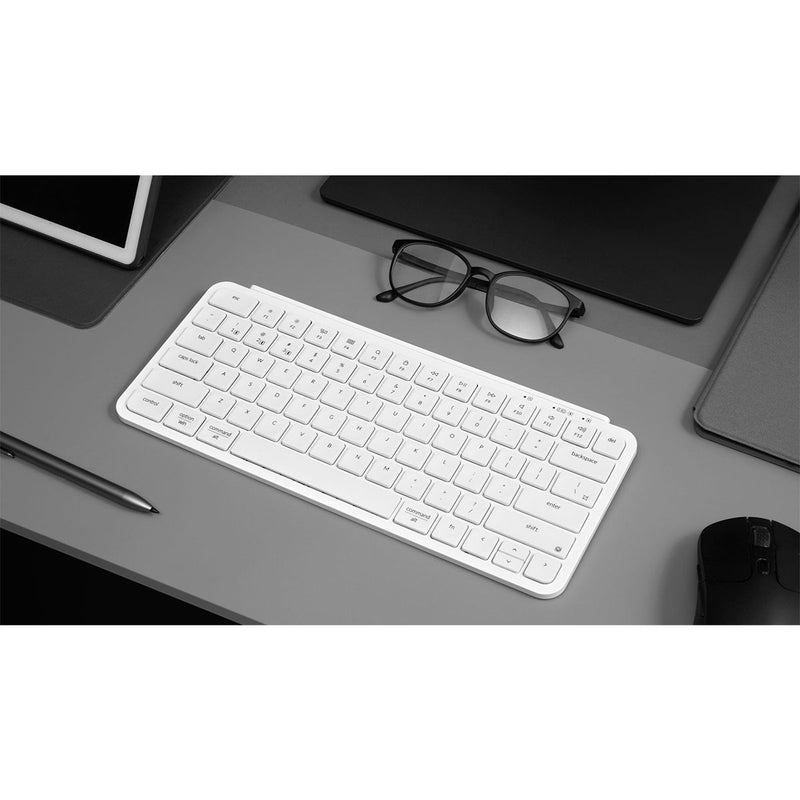 Keychron B1 Pro Ultra-Slim Compact Wireless Mechanical Keyboard (Ivory White) (B1P-K8)