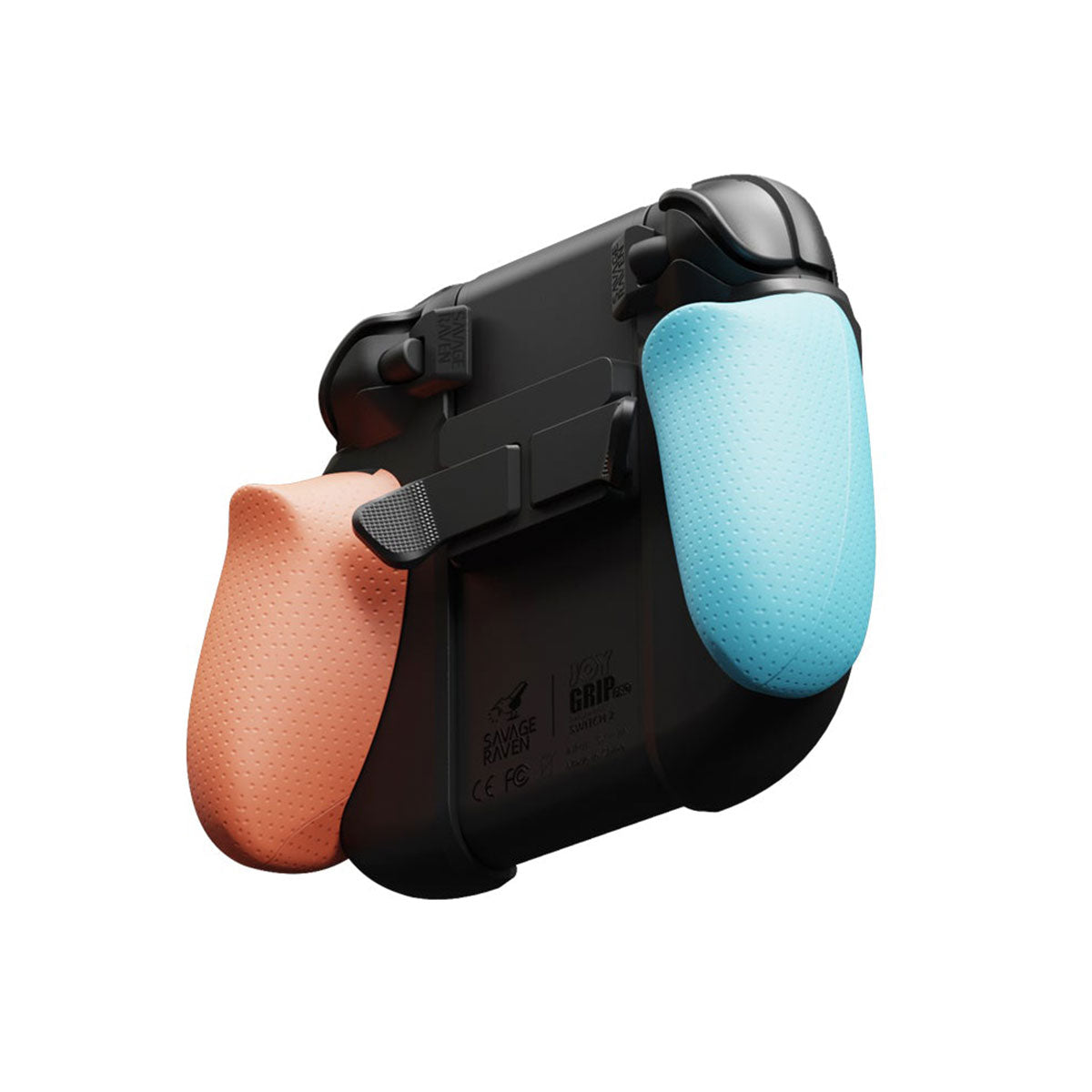 Skull & Co. Joy Grip Pro for Nintendo Switch 2 (Neon Blue/Red) (NS2JGP-BR)