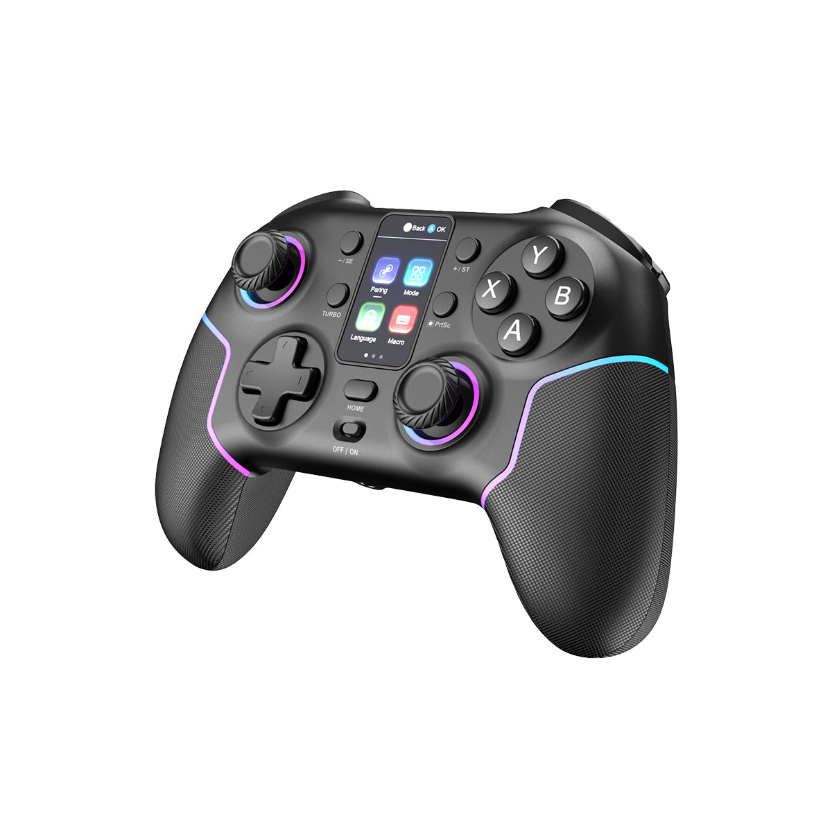 Redragon G902 Drax Wireless LCD Display Controller with RGB Backlight (Black)