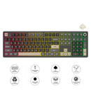 Royal Kludge R108 QMK Single-Mode RGB 107 Keys Mechanical Keyboard Phantom (Creamy Switch)